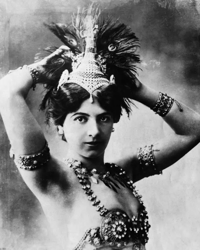Margaretha Zelle, who performed as Mata Hari.