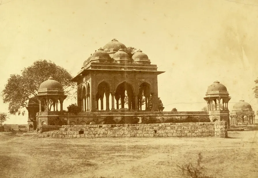 A mosque at Meerut, photographed by Robert and Harriet Tytler soon after the rising