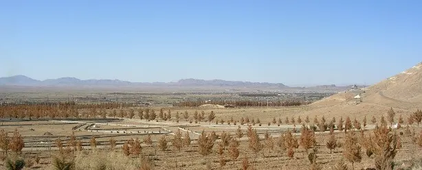 The town of Qayen in eastern Iran