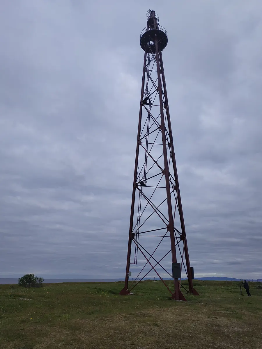 The mooring mast on Vadsøya in northern Norway, where the Norge stopped on its way north in 1926.