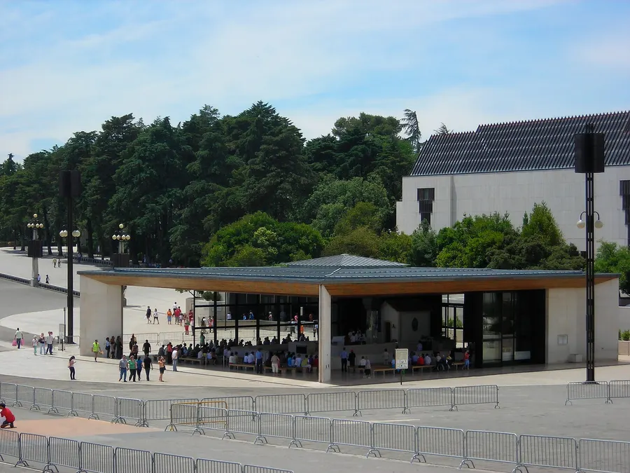The Chapel of the Apparitions at the Sanctuary of Fátima, Portugal