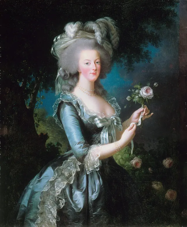 Portrait of Marie Antoinette, queen of France