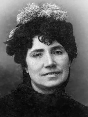 Portrait of the Galician poet Rosalía de Castro
