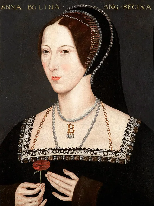 Portrait of Anne Boleyn, second wife of Henry VIII