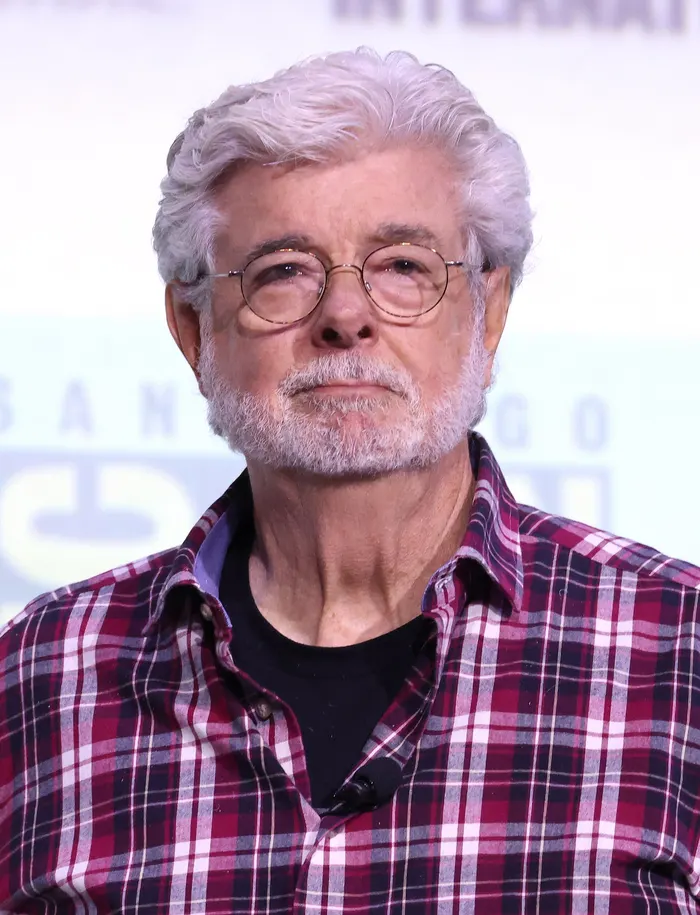 George Lucas, who wrote and directed Star Wars, in a later photograph