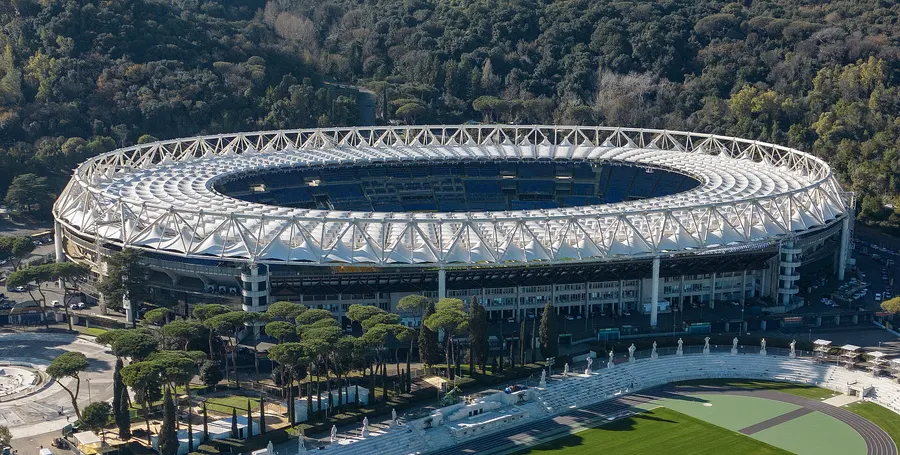 The Stadio Olimpico in Rome, where Saïd Aouita broke 13 minutes for 5,000 metres in 1987