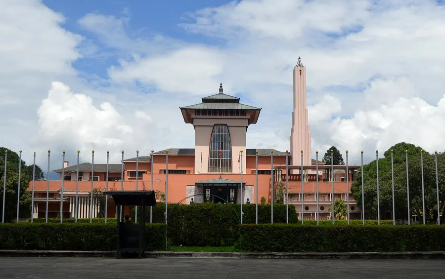 Narayanhiti Palace in Kathmandu, the former royal residence that became a museum after the monarchy ended