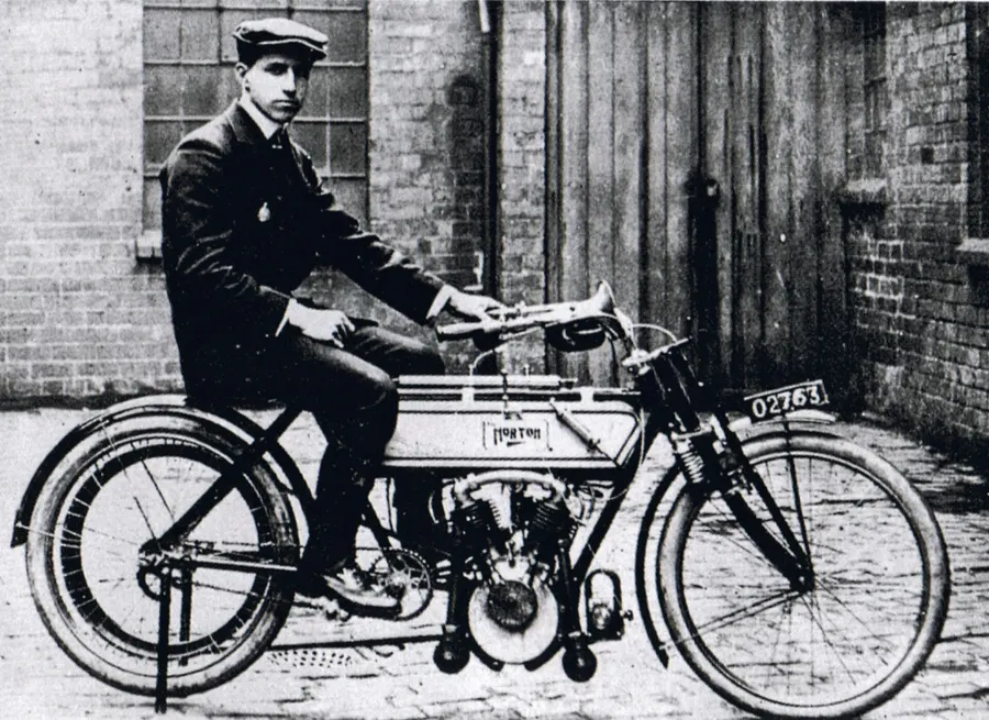 The Norton on which Rem Fowler won the twin-cylinder class at the first Tourist Trophy in 1907