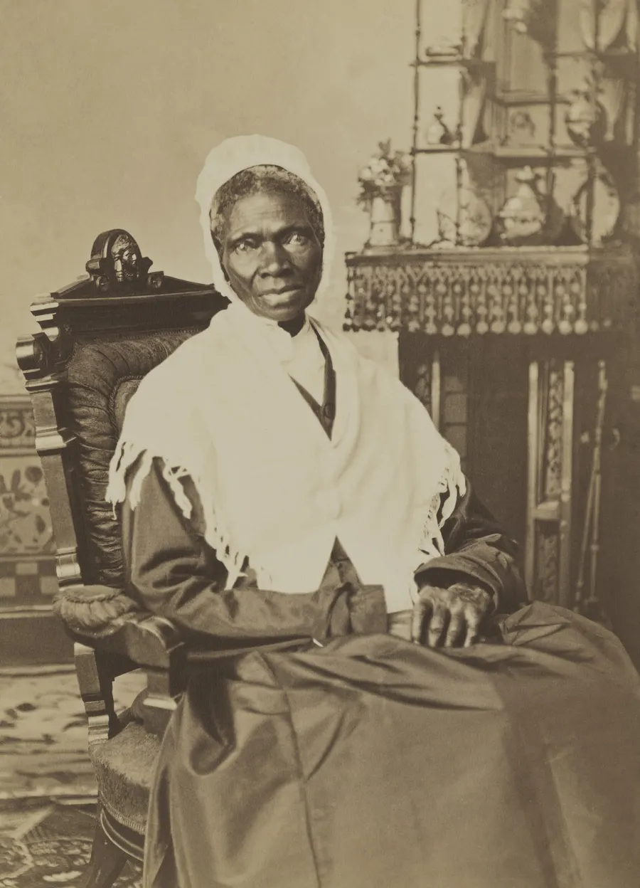Sojourner Truth, photographed in the 1860s