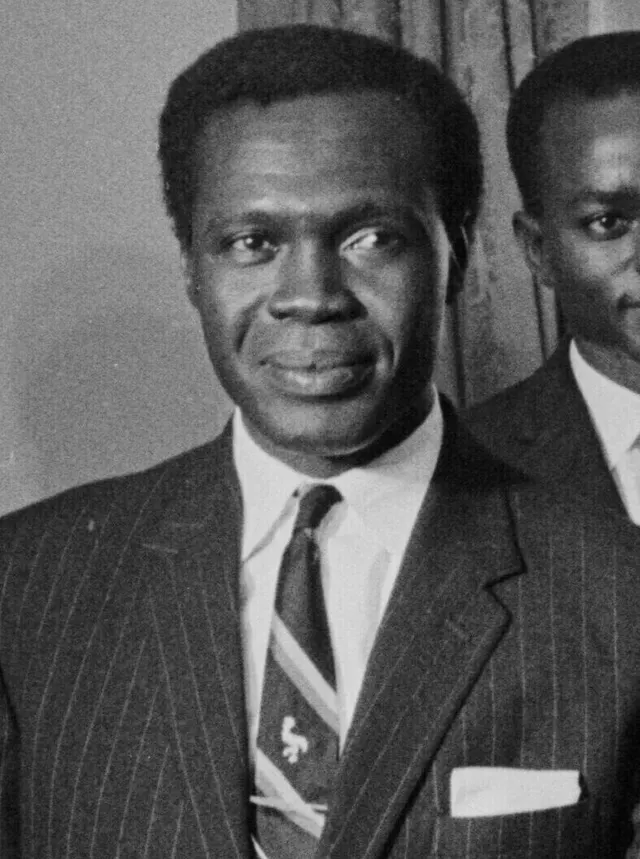 Milton Obote, who led Uganda to independence and became its first prime minister.