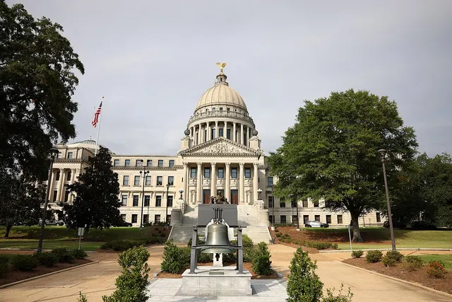 The Mississippi State Capitol in Jackson, completed in 1903.