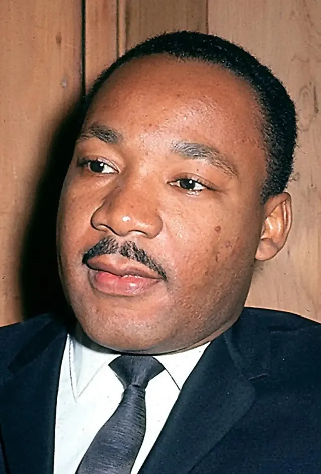 Martin Luther King Jr., awarded the Nobel Peace Prize in 1964.