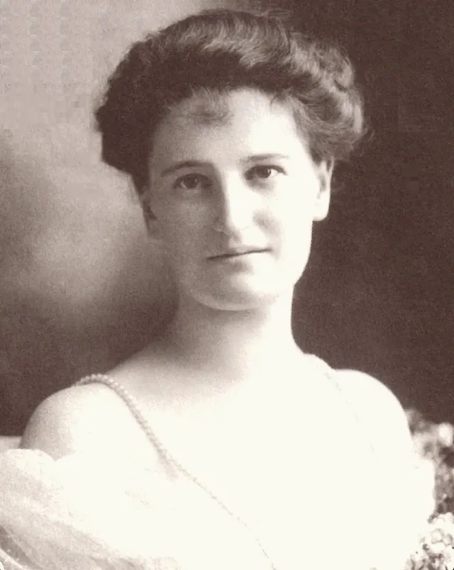 Abby Aldrich Rockefeller, one of the museum's three founders, photographed in 1893.