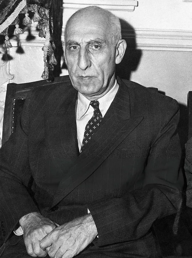 Mohammad Mosaddegh, who led the campaign to nationalise Iran's oil.