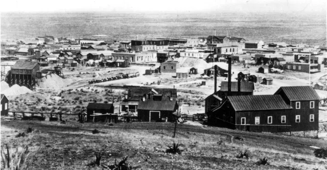 Tombstone, Arizona Territory, photographed probably in 1881.
