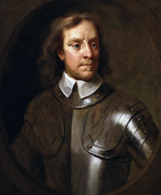 Oliver Cromwell, the leading figure of the new Commonwealth