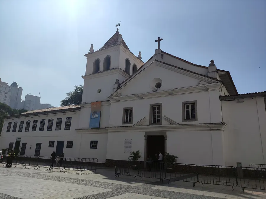 The Pátio do Colégio in São Paulo, a reconstruction of the Jesuit college around which the city grew.
