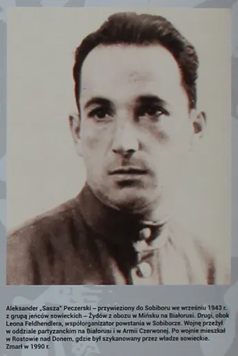Alexander Pechersky, the Red Army officer who planned the Sobibor revolt.