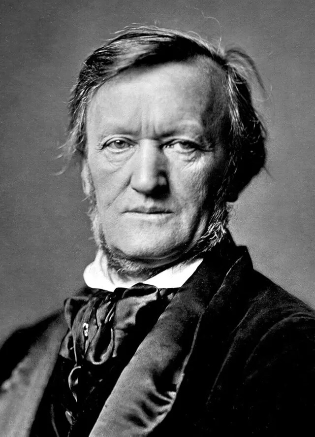 Richard Wagner, photographed by Franz Hanfstaengl