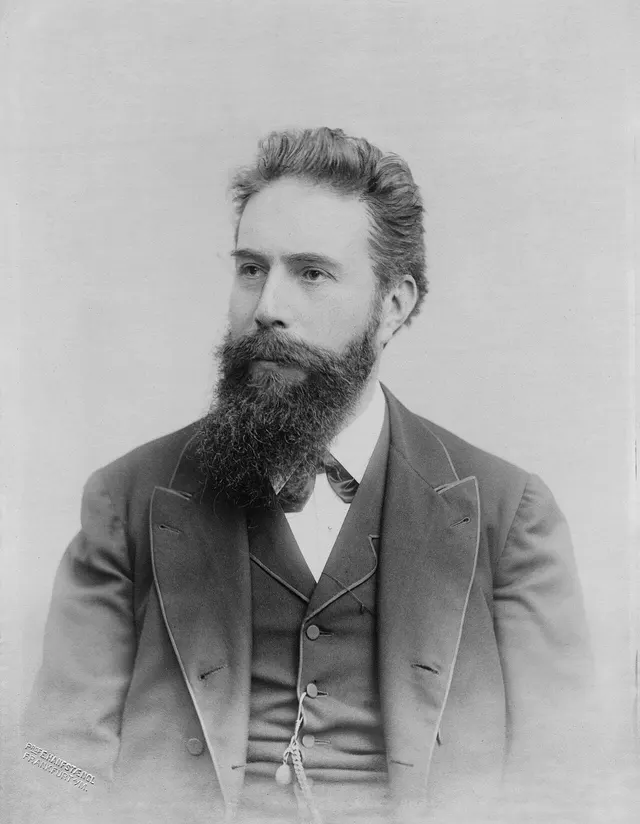 Wilhelm Conrad Röntgen, the first winner of the Nobel Prize in Physics.