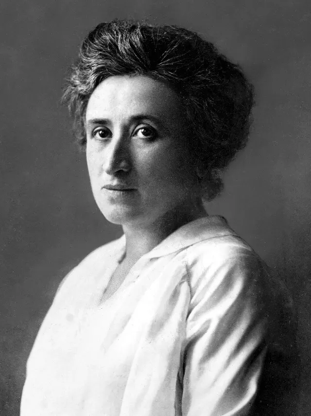 Rosa Luxemburg, photographed about 1911.