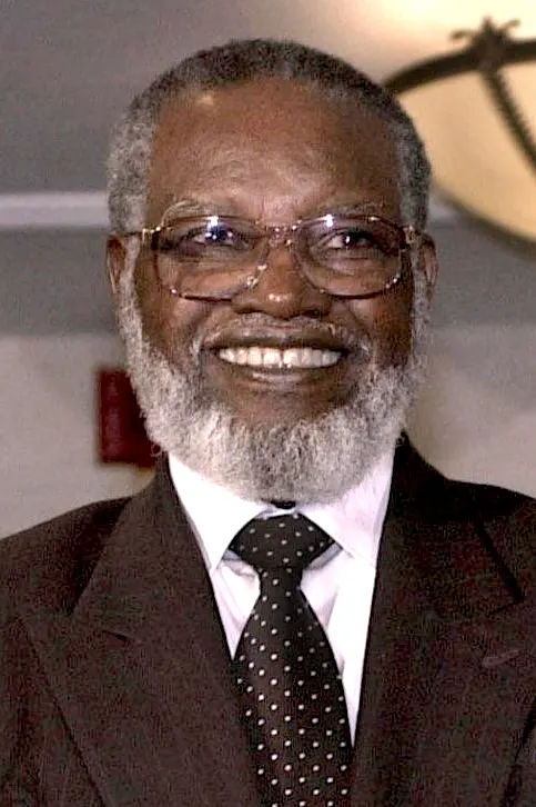 Sam Nujoma, Namibia's first president, in 2004.