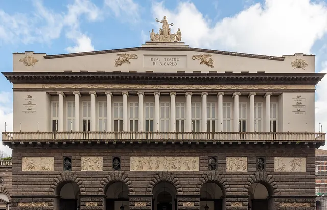 The Teatro di San Carlo in Naples today.