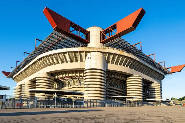 San Siro, the stadium AC Milan has shared with Internazionale since 1947.