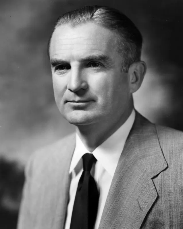 W. Stuart Symington, the first Secretary of the Air Force, in an official portrait