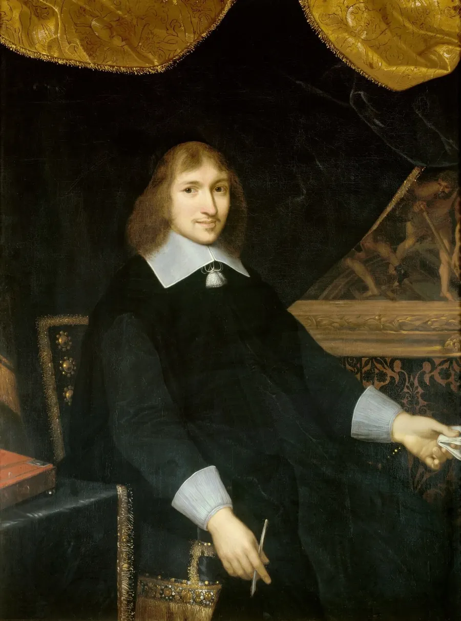 Nicolas Fouquet, superintendent of finances to Louis XIV, in a portrait by Charles Le Brun