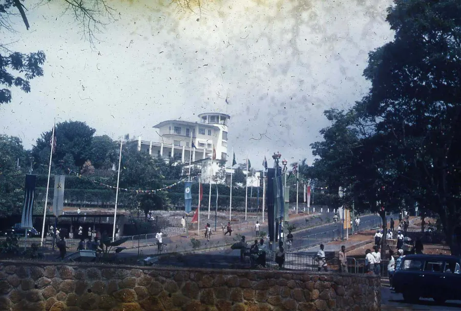 State House in Freetown, Sierra Leone.