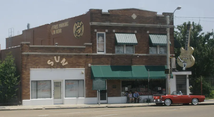 Sun Studio at 706 Union Avenue, Memphis, in 2009.