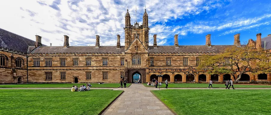 The Main Quadrangle of the University of Sydney.