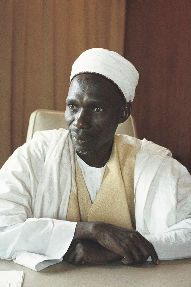 Sir Abubakar Tafawa Balewa, Nigeria's first prime minister, in 1959.