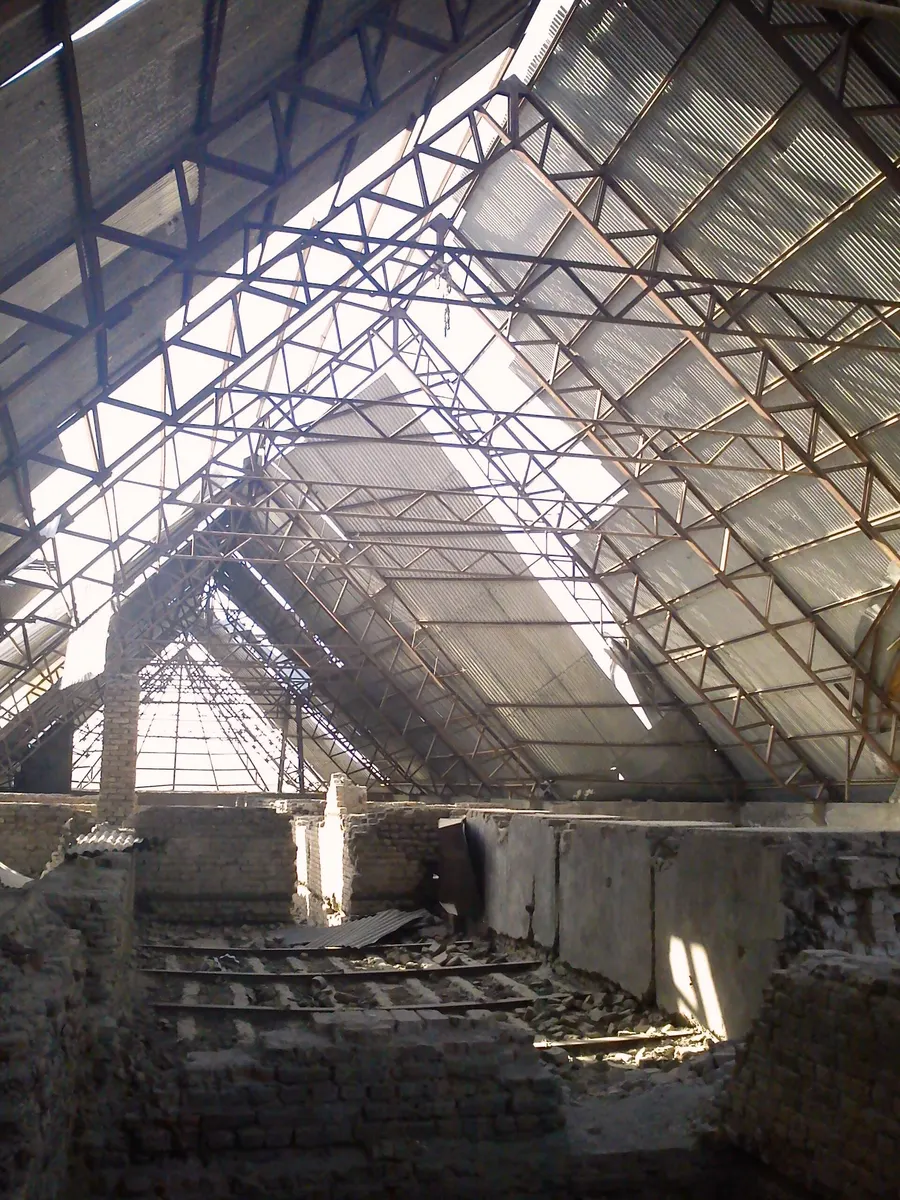 The ruins of the Tajbeg (Queen's) Palace in Kabul, where Soviet forces killed President Amin on 27 December 1979.