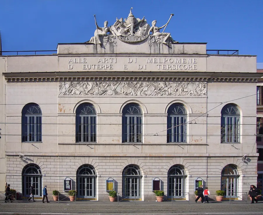 The Teatro Argentina in Rome, where The Barber of Seville was first performed.