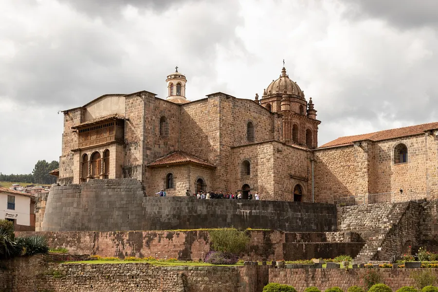 The Convent of Santo Domingo in Cuzco, built on the walls of the Inca temple of the Coricancha.