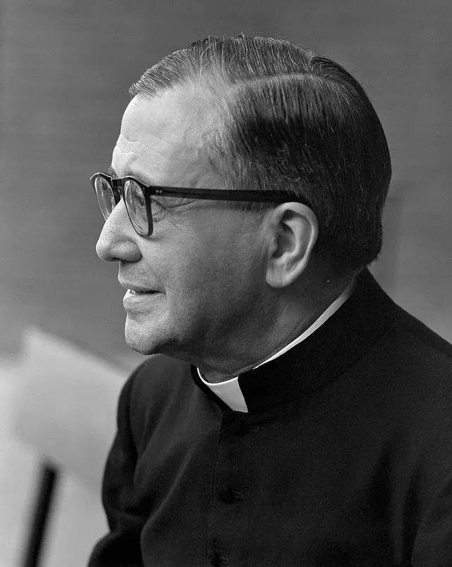 Josemaría Escrivá, founder of Opus Dei, in 1966.