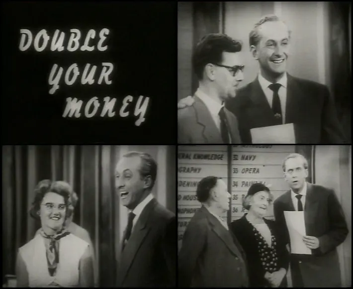 Scenes from Double Your Money, one of the programmes ITV launched in its first week in 1955.