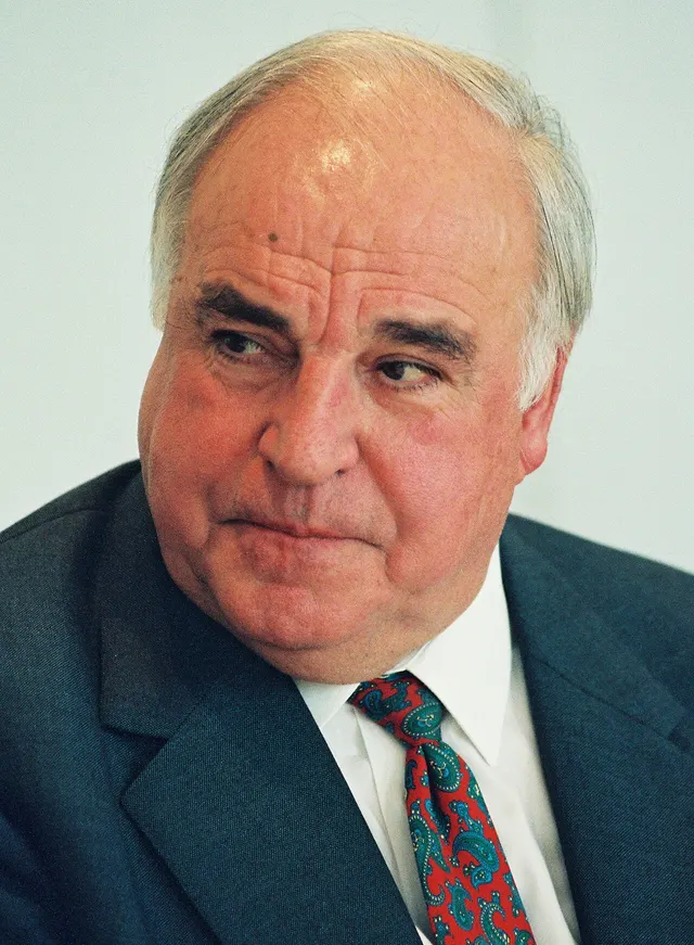 Helmut Kohl, chancellor from 1982 to 1998.