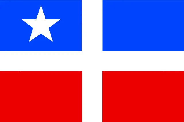 The flag associated with the Lares uprising of 1868.