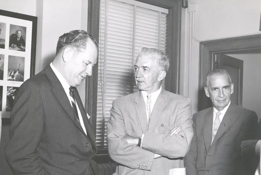 The final meeting of NACA, NASA's forerunner, on 21 August 1958.