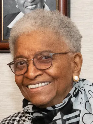Ellen Johnson Sirleaf, photographed in 2022.
