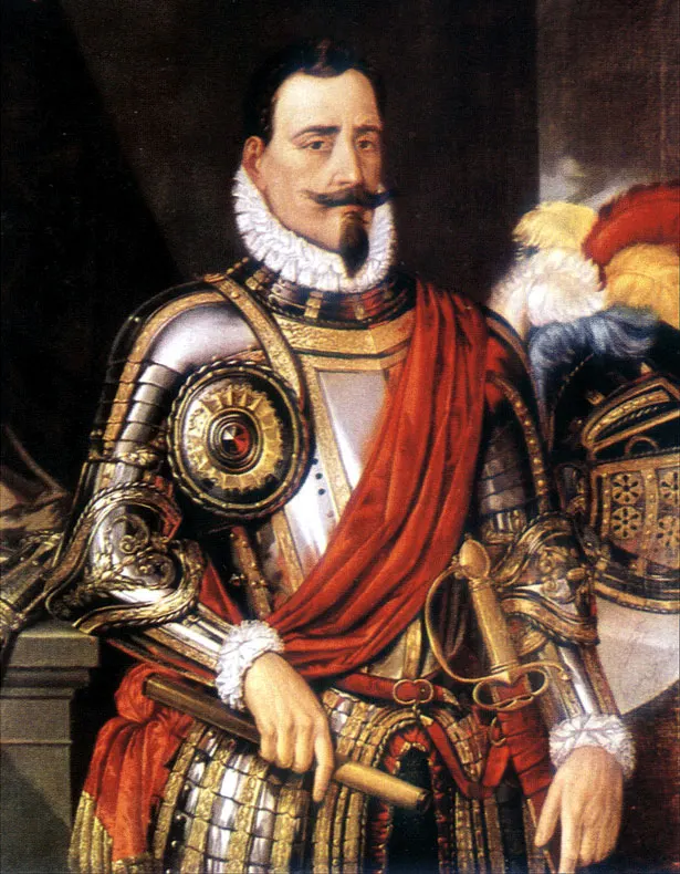 Pedro de Valdivia, painted by Federico de Madrazo.