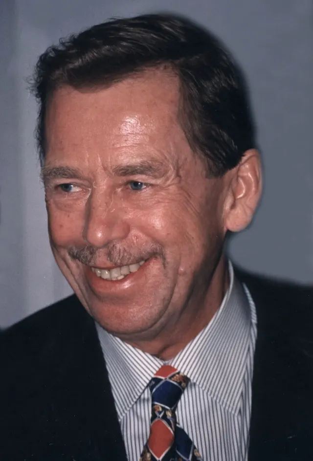 Václav Havel, photographed in later life.