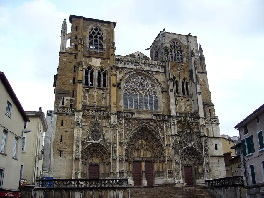 Saint-Maurice Cathedral in Vienne, France, where the church council of 1311-12 met.