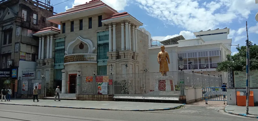 Swami Vivekananda's ancestral house in Kolkata, where he was born, now a museum and cultural centre.