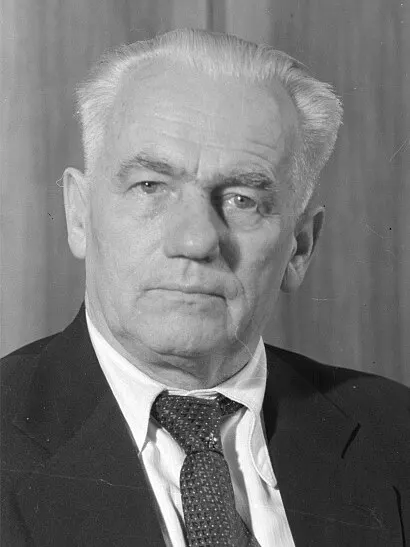 Wilhelm Pieck, who became the first president of the German Democratic Republic.