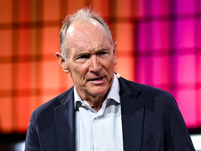 Tim Berners-Lee, speaking at a Web Summit conference.