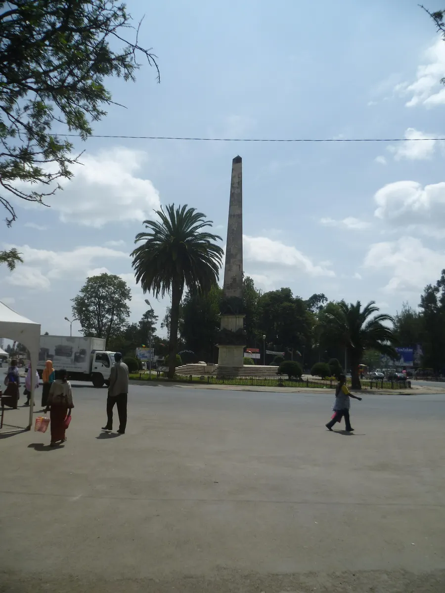 The Yekatit 12 Monument in Addis Ababa, which honours the victims.